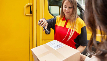 Laat het ophalen DHL Express